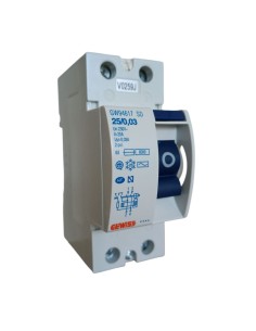 Gewiss gw94617 interruptor diferencial puro 2p 25a instantáneo ac//0.03 2 módulos